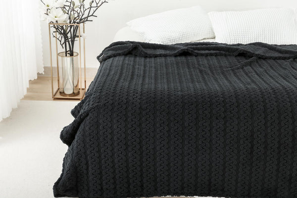 Cloudy Mink Throw 200x240CM