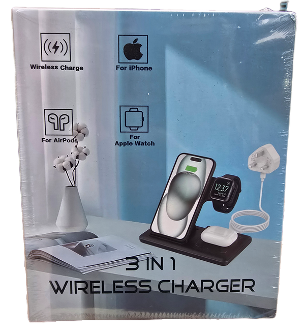 3 in 1 wireless charger