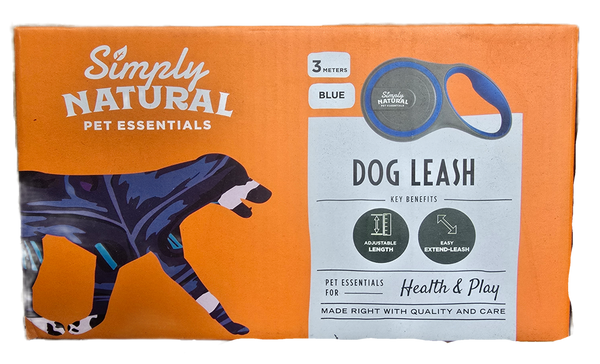 Simply natural 3 mtr dog lead