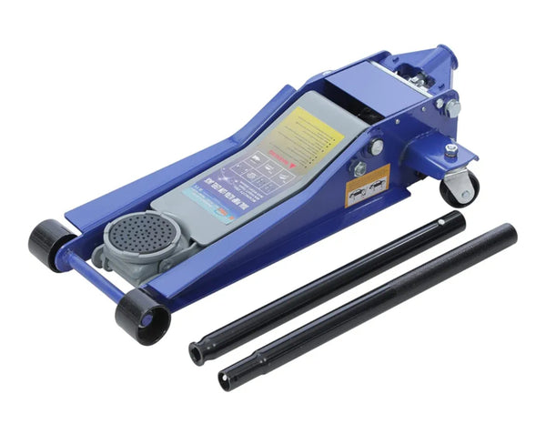 Hydraulic Low Profile Floor Jack 3 Ton 6000lbs Max Lift Height 505mm Twin Piston Pump Trolley Jack Garage Lifting Tool for Car Van Truck Trailer Auto Repairing