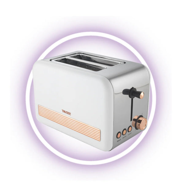 T4tec British Design | 2 Slice Toaster