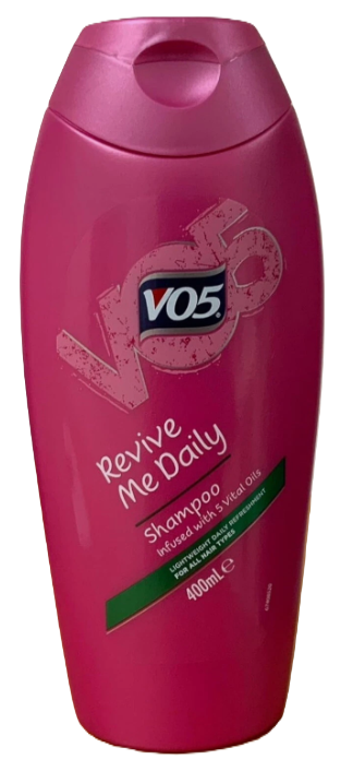 VO5 Revive Me Daily Shampoo Infused with 5 Vital Oils for All Hair Types, 400ml