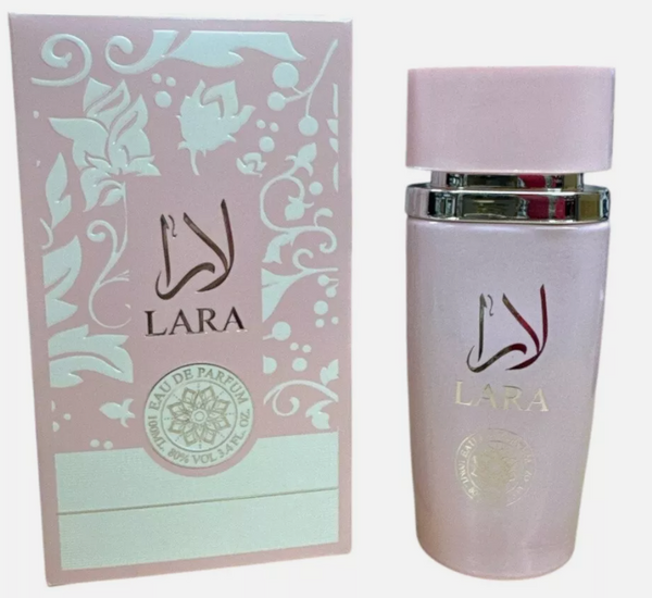 Lara Pink Eau De Parfum for Women – 100ml | Luxurious Arabian Scent Fragrance Spray Fresh and Sweet Scent with Vanilla & Jasmine