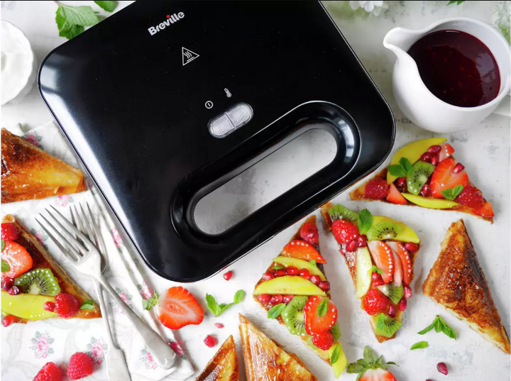 Breville VST057 2-Slice Sandwich Toaster | Non-Stick Toastie Maker wit ...